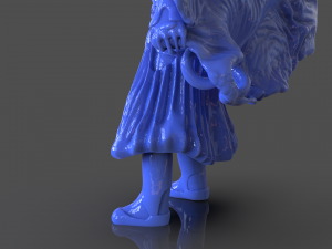 soifon anime mini figure 3D Принт Модель