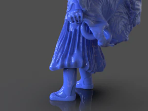 soifon anime mini figure 3D Print Model