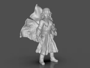 soifon anime mini figure 3D Print Model