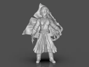 soifon anime mini figure 3D Print Model