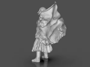 soifon anime mini figure 3D Print Model
