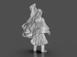 soifon anime mini figure 3D Print Model