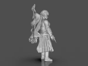 soifon anime mini figure 3D Print Model