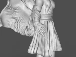 soifon anime mini figure 3D Print Model
