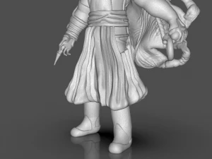 soifon anime mini figure 3D Print Model