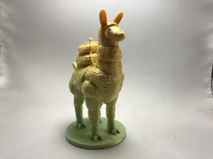 stylized llama 3 versions Model do druku 3D