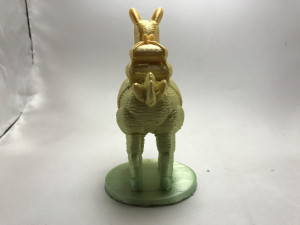 stylized llama 3 versions Model do druku 3D