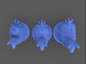 stylized llama 3 versions Model do druku 3D
