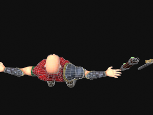 Medieval Stylized Bandit and Sword Modelo 3D