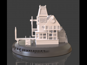 Beetlejuice House Diorama 3D Принт Модель