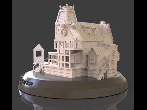 Beetlejuice House Diorama 3D Принт Модель