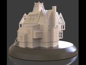 Beetlejuice House Diorama 3D Принт Модель
