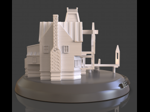 Beetlejuice House Diorama 3D Принт Модель