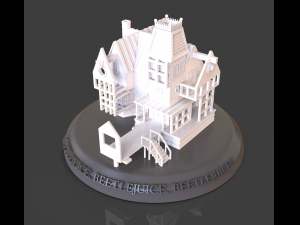 Beetlejuice House Diorama 3D Принт Модель