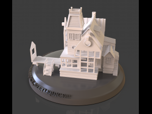 Beetlejuice House Diorama 3D Принт Модель