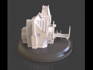 Beetlejuice House Diorama 3D Принт Модель