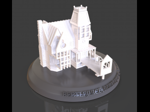Beetlejuice House Diorama 3D Принт Модель