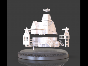 Beetlejuice House Diorama 3D Принт Модель