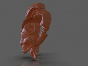 パンズラビリンスマスク 3Dプリントモデル