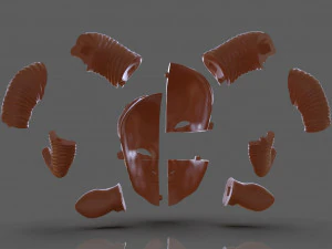 パンズラビリンスマスク 3Dプリントモデル