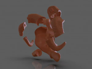 パンズラビリンスマスク 3Dプリントモデル