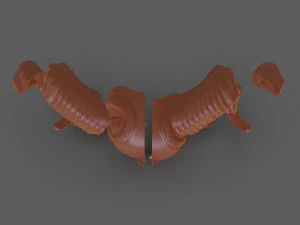 パンズラビリンスマスク 3Dプリントモデル