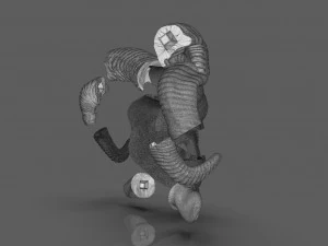 パンズラビリンスマスク 3Dプリントモデル