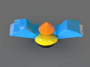Magical Crystal 3D-printmodel