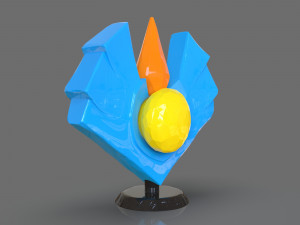 Magical Crystal 3D-printmodel