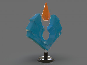 Magical Crystal 3D-printmodel