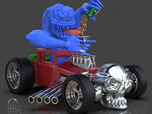 Troy the Demon 3D-printmodel
