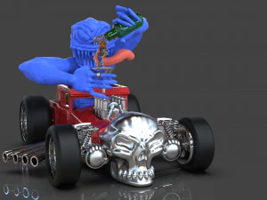 Troy the Demon 3D Print Model