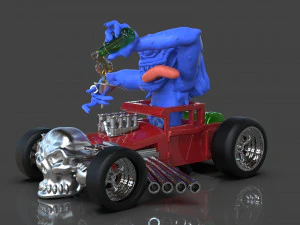 Troy the Demon 3D Print Model