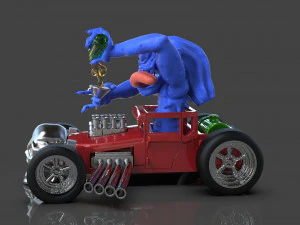 Troy the Demon 3D Print Model