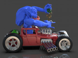 Troy the Demon 3D Print Model