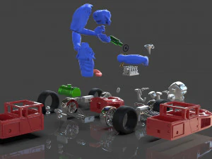 Troy the Demon 3D Print Model