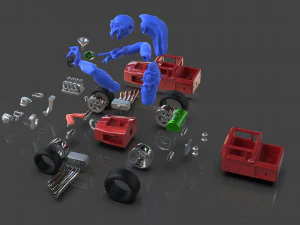 Troy the Demon 3D Print Model