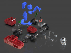 Troy the Demon 3D-printmodel