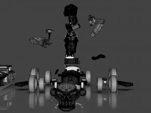 Troy the Demon 3D Print Model