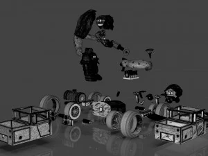 Troy the Demon 3D Print Model