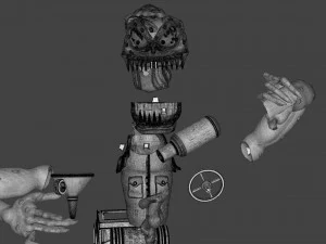 Troy the Demon 3D Print Model
