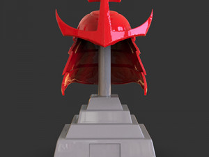 Samurai Helmet 3D Print Model