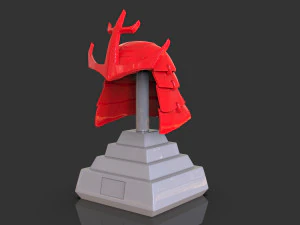 Самурайский шлем 3D Принт Модель