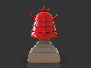 Самурайский шлем 3D Принт Модель