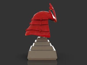 Самурайский шлем 3D Принт Модель