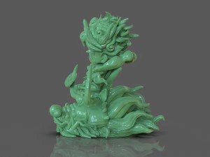 Chibi Luffy Nika 3D Print Model