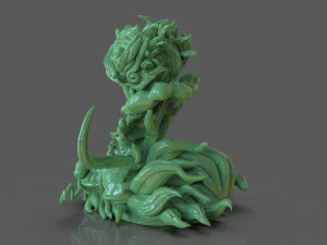 Chibi Luffy Nika 3D Print Model