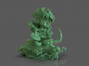 Chibi Luffy Nika Modello di stampa 3D
