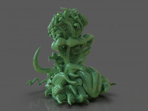 Chibi Luffy Nika Modello di stampa 3D