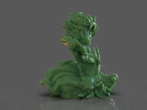 Chibi Luffy Nika 3D Print Model